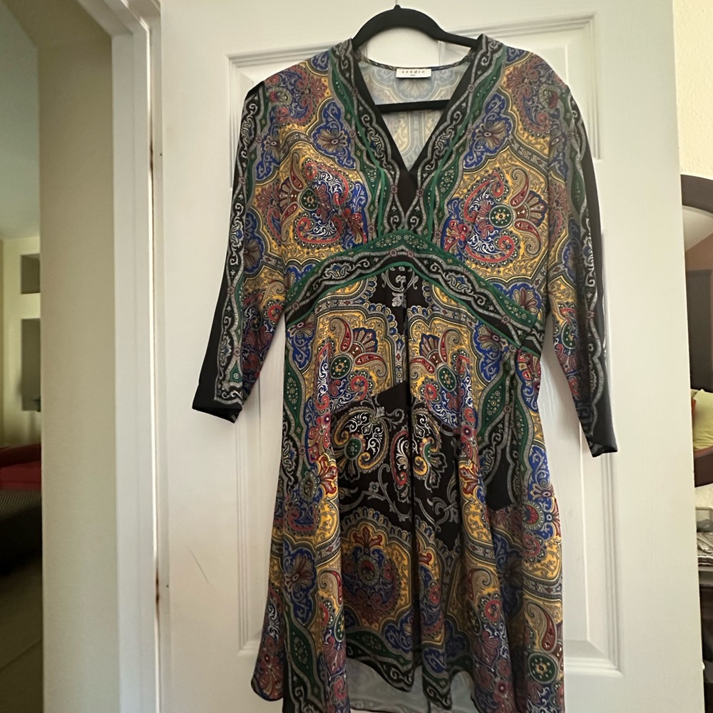 Sandro Bandana Dress